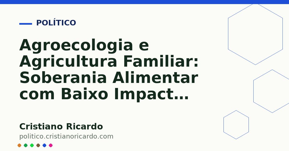 Card OG automático: Agroecologia e Agricultura Familiar: Soberania Alimentar com Baixo Impacto (Edição 2013)