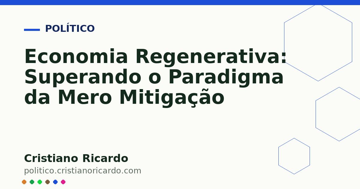 Card OG automático: Economia Regenerativa: Superando o Paradigma da Mero Mitigação