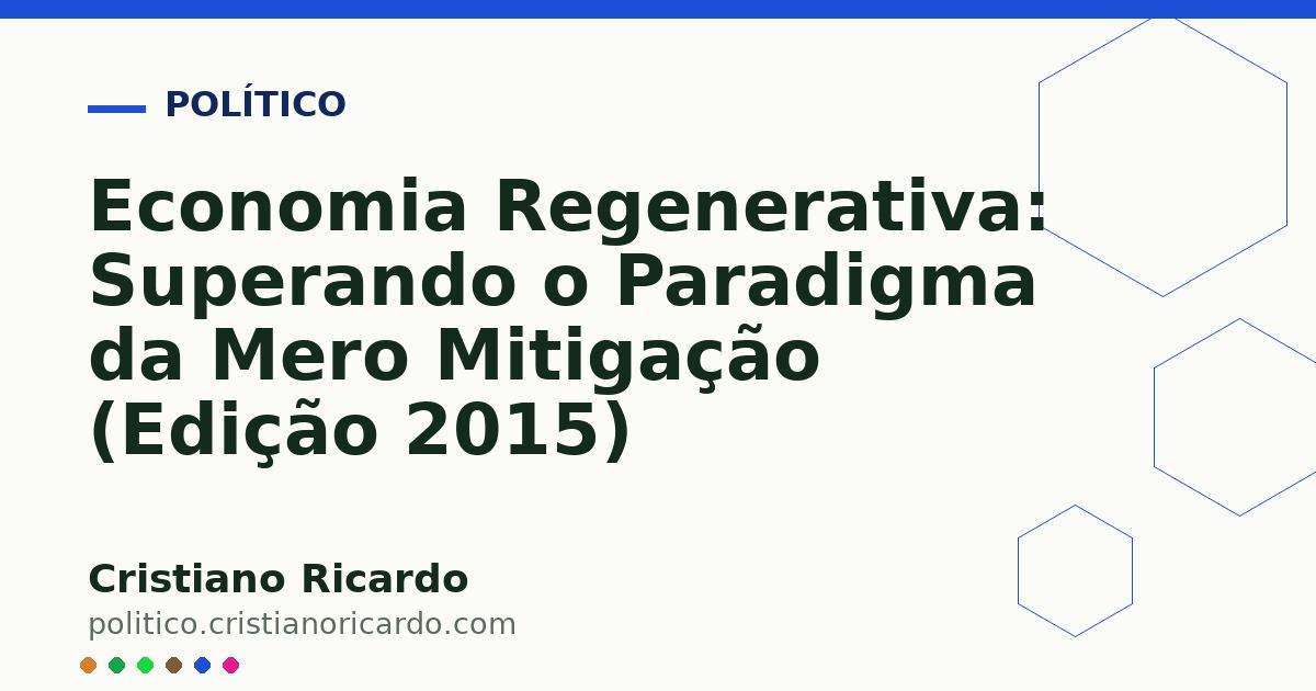 Card OG automático: Economia Regenerativa: Superando o Paradigma da Mero Mitigação (Edição 2015)
