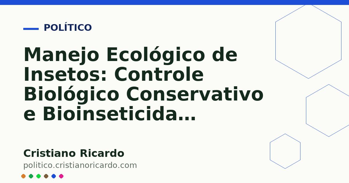 Card OG automático: Manejo Ecológico de Insetos: Controle Biológico Conservativo e Bioinseticidas (Tratado de Agroecologia &amp; Agricultura Familiar 2018)